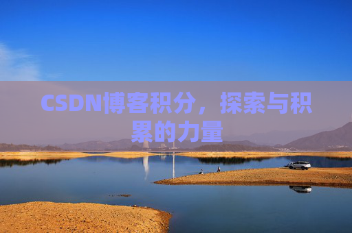 CSDN博客积分，探索与积累的力量